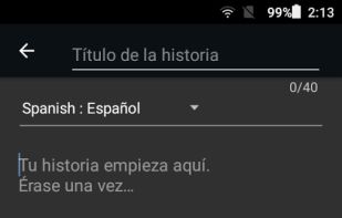 Stories screenshot 1