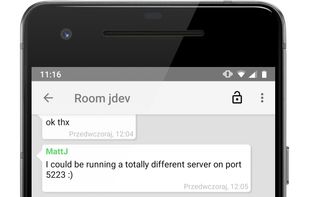 Stork IM screenshot 1