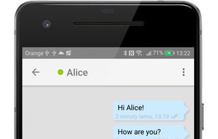 Stork IM screenshot 1