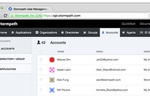 Stormpath screenshot 1