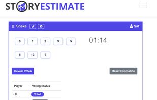 Story Estimate screenshot 1