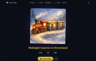 Bedtime Stories cover and audio