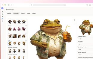 Character illustrations for novels and fiction books.