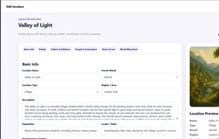 Location Builder