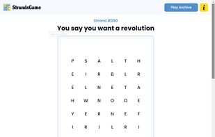 Strands Game screenshot 3