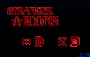 Stranger Icons - Icon Pack screenshot 1