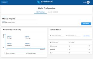 Build any matrix with weighted scores.