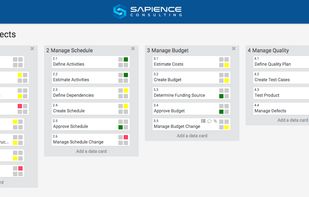 An organizational operating model.