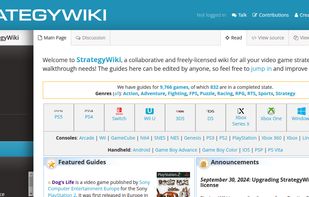 StrategyWiki screenshot 1