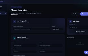 Stream player screenshot 1