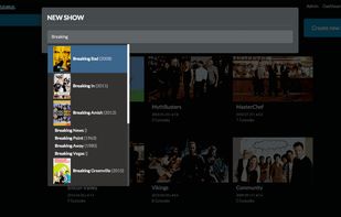 Create shows from the awesome list of movies on TMDB