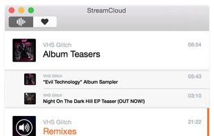 StreamCloud screenshot 1