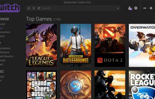 Streamlink Twitch GUI screenshot 1