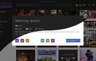 Streamlink Twitch GUI screenshot 3