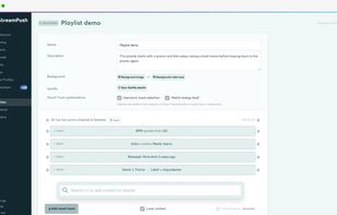 Create dynamic playlists based on rich track metadata