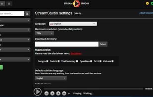 StreamStudio screenshot 1