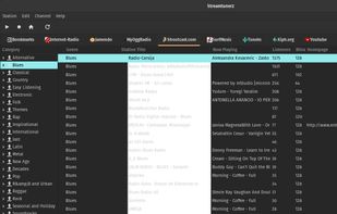 Streamtuner2 screenshot 1
