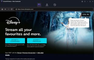 StreamUlt Disney Plus Video Downloader screenshot 1