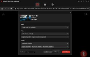 StreamUlt Netflix Video Downloader screenshot 1
