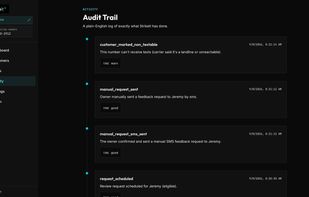 Customer conversations — review requests and private recovery threads