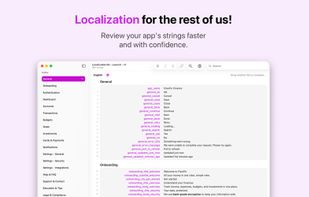 Strings Reviewer screenshot 1