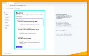 Stripe Atlas screenshot 1