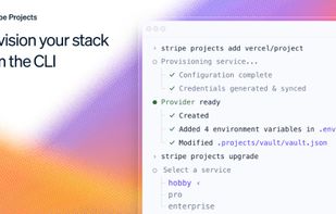 Stripe Projects screenshot 1
