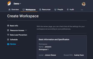 Create your development workspace in less than 5 steps (review of the workspace)