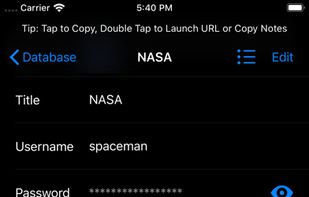 Strongbox screenshot 1
