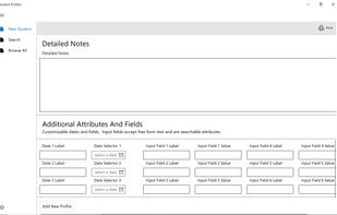 Student Profiles screenshot 2