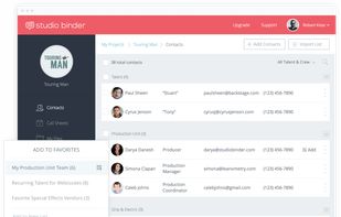 Manage your production-contacts with accuracy