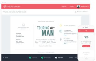 worlds most intuitive call sheet-production tool 