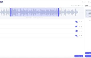 Multi-effect chain editor: stack Pitch Shift, Reverb, Echo, and Distortion on a selected region of your audio, preview the result, then export as WAV or MP3.