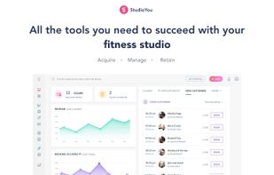 Premium all-in-one software for fitness studios