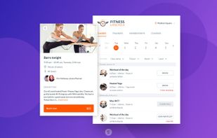 Branded website portal with a premium mobile version which works like app in a browser