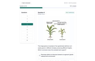AI-generated educational imagery + interactive quiz (thumbnail)