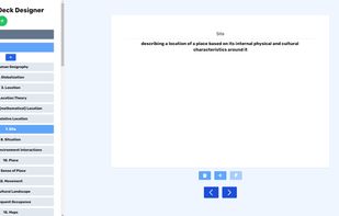 StudyKit Deck Designer. Used to create and share study content.
