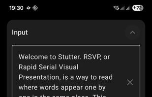 Stutter screenshot 2
