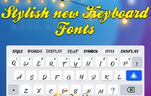 Stylish Fonts Keyboard screenshot 1