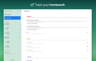 Track your homework