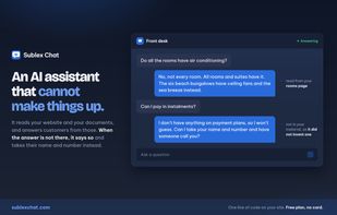 An AI assistant that does not make things up