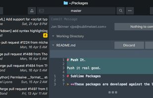 Sublime Merge screenshot 1