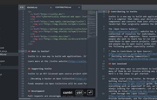 Sublime Text screenshot 1