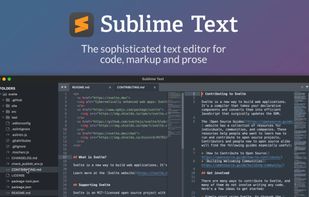 Sublime Text screenshot 1