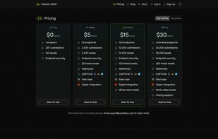 Submit JSON screenshot 1