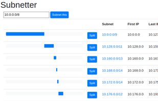 Subnetter screenshot 1