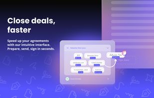 Drag and drop interface to place signature zones