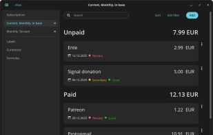 Subscribi screenshot 1