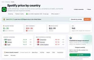Subscription Price Monitor screenshot 3