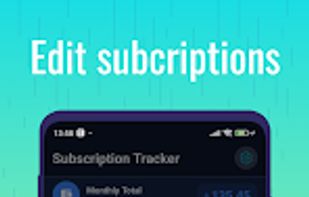 Subscription Tracker - MeshDev screenshot 1